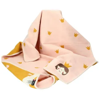 David Fussenegger LENA 100% Baumwolldecke "Prinzessin" (GOTS) inkl. Stick