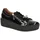 Schnürschuh Schwarz Damen 42