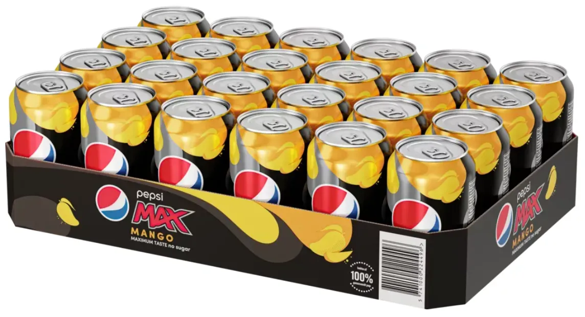 Pepsi Max Mango 24 x 330 ml pfandfrei