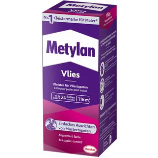 Metylan Vlies Tapetenkleister 720 g Paket, trocknet transparent