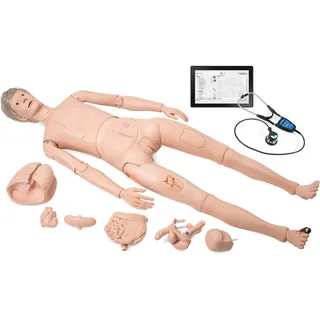 3B Nikki Krankenpflegepuppe mit Auskultation 1 Stück