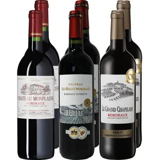 Probierpaket 3x2 Bordeaux Weine