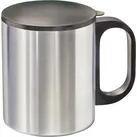 MATO interpräsent Thermobecher Edelstahl (gebürstet), Schwarz 0.280l 4119