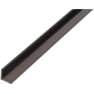 GAH Alberts Alberts Winkelprofil, Schwarz Lxbxhxs 1000 X 10 X 10 X 1 mm