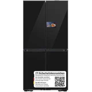 Samsung RM90F67CECEF Multi Door (654 l, 1853 mm hoch, Schwarz)