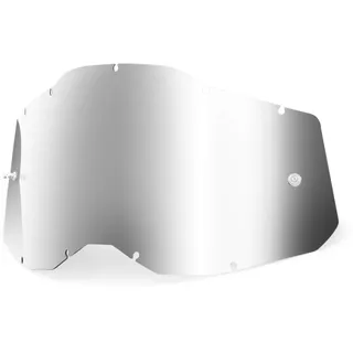 100% Racecraft II/Accuri II/ Ersatzscheibe, silber für Männer