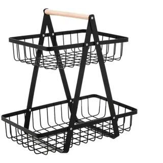 XDeer Obstschale 2/3 Stöckig Obstkorb,Abnehmbar Obst Etagere,Küchen Moderne Etagen, Obstschale,Obstschale Metall,Geeignet zum Platzieren von Obst,Kuchen