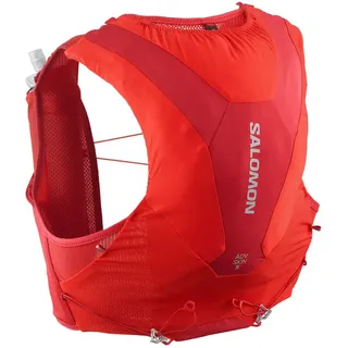 Salomon Adv Skin 5 Set Trailrunningrucksack (Größe 5l - Flame Scarlet / Haute Red - XL