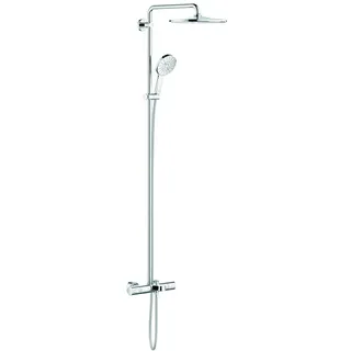 Grohe Rainshower SmartActive 310 Duschsystem mit Thermostat-Wannenbatterie - chrom