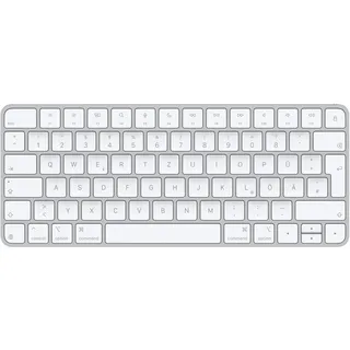Apple Magic Keyboard (USB-C), weiß/silber, USB/Bluetooth, DE (MXCL3D/A)