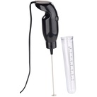Elektrischer Quirl-Mini-Handmixer mit Mixbecher-Aufsatz, 15 Watt