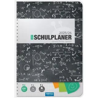 Trötsch Verlag Trötsch Schulplaner Schwarz 25/26