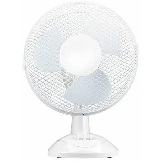Lifetime 23 cm Tischventilator Weiß