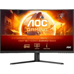 AOC CQ32G4VE 31,5 Zoll QHD Gaming Monitor 0,5 ms Reaktionszeit 180 Hz