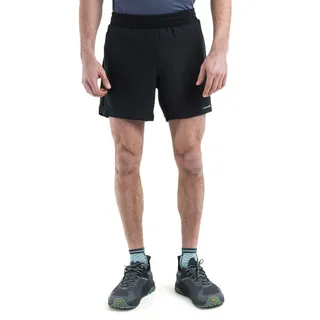 Icebreaker Merino 125 ZoneknitTM Speed 6 ́ ́ Kurze Hose - Black - XL