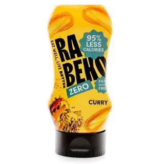 rabeko Zero Sauce, 350 ml Flasche, Curry