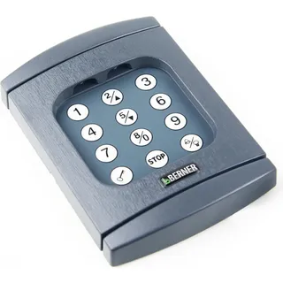 Berner Torantriebe Berner Funk-Codetaster BHS591 Garagentorantriebe Tastatur beleuchtet 868 MHz