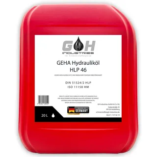 20 L Hydrauliköl HLP 46 ISO VG 46 nach DIN 51524 Teil 2 Kanister 20 Liter - 20 l