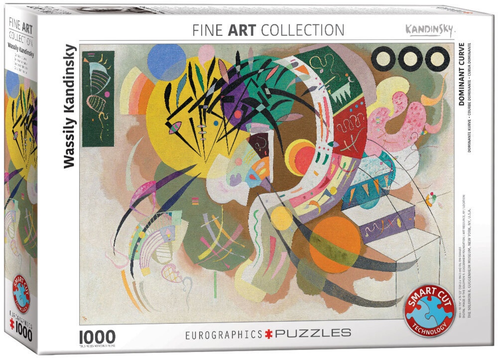 Eurographics - Eurographics Puzzle 1000 - Dominante Kurve von Wassily Kandinsky (Puzzle)