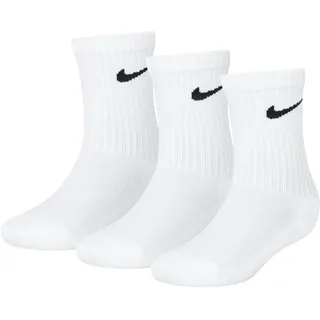 Nike Socken NIKE SPORTSWEAR "NHN NIKE BASIC PACK CREW 3PK", Damen, Gr. 27/34,5 (7), weiß, Obermaterial: 97% Polyester, 3% Baumwolle, Socken, für Kinder