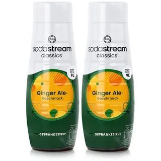 SodaStream Getränke-Sirup classics Ginger Ale 440ml (2er Pack)