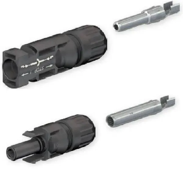 Stäubli MC4 Stecker + Buchste PV-KBTST4/6X-UR MC4 5,5-7,4mm