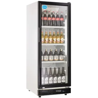 GGG - Flaschenkühlschrank, 230 Liter, schwarz, 530x635x1442 mm