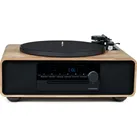 Bigben MIC300TT (Bluetooth, Plattenspieler, CD Player, 1x 60 W), Stereoanlage, Schwarz, Braun