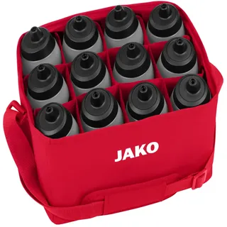 JAKO One Flaschenträger für 12 Flaschen 32x24x21 cm – Praktisches Trainingszubehör aus recyceltem Polyester, Flaschenbehälter mit herausnehmbaren Innenfächern