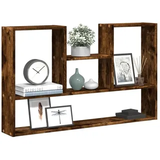 vidaXL Wandregal 99 x 15 x 60 cm Braun