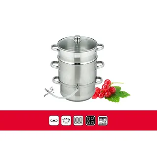 Edition Red - Dampfentsafter 26cm, 8 L