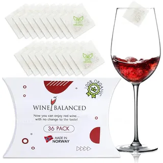 Wine Balanced Wine Balanced-01 Bio-Weinfilter, Papier, rot
