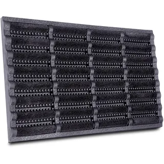 HANSE HOME Brushes Mat, Türmatte Wetterfest Schmutzabtreter Outdoor, Rutschfest, Innen, Kokosmatte