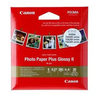 8,9 x 8,9 cm 265 g/m2 20 Blatt