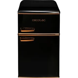 Cecotec Bolero CoolMarket 2D Origin Retro-Kühlschrank (86 l, 897 mm hoch, Schwarz)