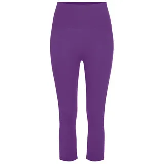LASCANA Caprileggings kniebedeckend Lila 32/34
