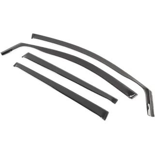 Walser Premium Auto Windabweiser für Hyundai Kona (OS, OSE, OSI) 06/2017-04/2023, Passform Regenabweiser Komplett-Set für vorne und hinten, Auto Windabweiser 4 STK.