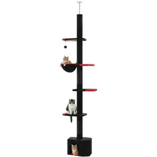 Pawz Road Kratzbaum deckenhoch schwarz