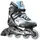 SKATES Rolki COMP Skate Damen Black/LBLUE Größe