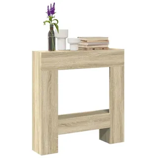 vidaXL Kaminumrandung Sonoma-Eiche 81x18x82 cm Holzwerkstoff Vidaxl