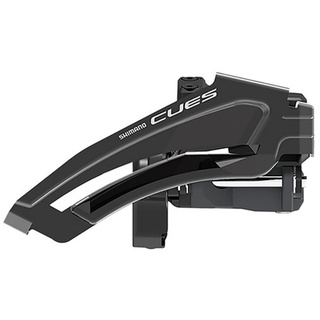 Shimano Cues FD-U8010-L, Schwarz, 34,9 mm
