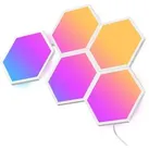 Govee LED-Panel Glide Hexa Light 36W, 18 x 18 cm, warm- bis kaltweiß und farbig, 5 Stück
