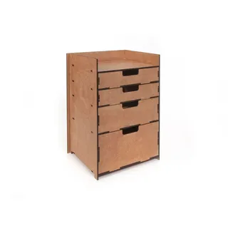 Occre Modellbausatz Modul 1 Schubladen 1 Stück Bastelbedarf, (Bastelbedarf, 1-tlg., Werkzeug), Made in Europe braun