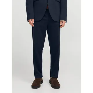 JACK & JONES Anzughose »JPRJAXON Businesshose mit mittlerer Bundhöhe«, unifarben, modisch, slim fit, Materialmix