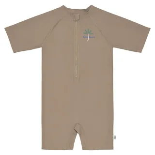 Lässig Badeanzug LSF Short Sleeve Sunsuit - Choco - Gr. 86