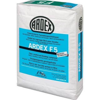 Ardex Faserarmierte Fassadenspachtelmasse (5 kg) - Grau - Hochviskos - Schnelltrocknend