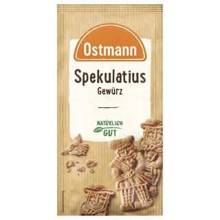 Ostmann Gewürze – Spekulatius-Gewürz | Weihnachtliche Gewürzmischung für Waffeln, Früchtebrot und Spekulatius | Ideal für Gebäck und Desserts in der Winter- und Weihnachtszeit | 15 g im Beutel