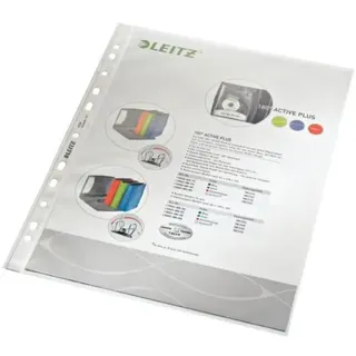 Leitz Prospekthüllen 4790 DIN A4 transparent genarbt 0,085 mm, 100 St.