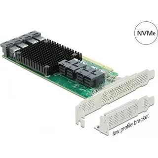 DeLock PCI Express x16 Card to 8 x SFF-8643 NVMe