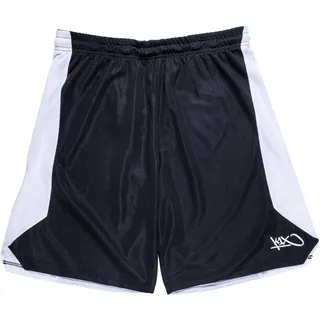 K1X Triple Double Basketball Shorts, Kleidergröße: XL, Farbe: Weiß / Schwarz